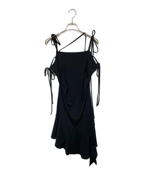 Snidel（スナイデル）Snidel (スナイデル) デザインレイヤードカットワンピース/長袖ワンピース グレー サイズ:Fの古着・服飾アイテム