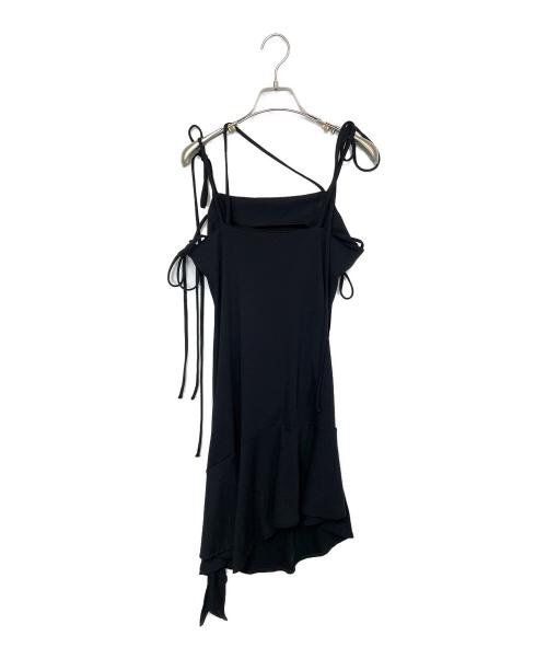 Snidel（スナイデル）Snidel (スナイデル) デザインレイヤードカットワンピース/長袖ワンピース グレー サイズ:Fの古着・服飾アイテム