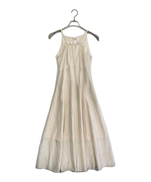 Snidel（スナイデル）Snidel (スナイデル) スラブニットセットシアーワンピ アイボリー サイズ:SIZE 0の古着・服飾アイテム
