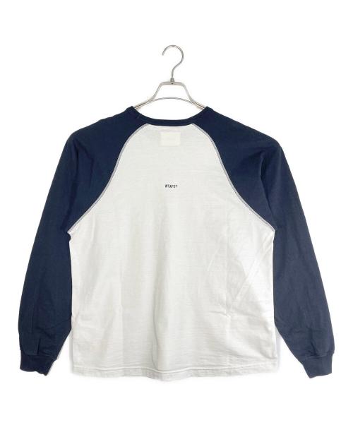 WTAPS（ダブルタップス）WTAPS (ダブルタップス) Cut & Sewn 11 ホワイト×ブラック サイズ:X01の古着・服飾アイテム