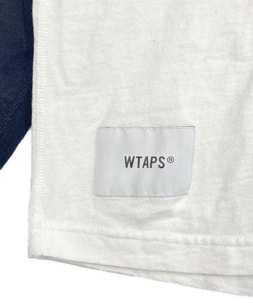 WTAPS（ダブルタップス）WTAPS (ダブルタップス) Cut & Sewn 11 ホワイト×ブラック サイズ:X01の古着・服飾アイテム