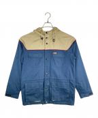 CarHarttカーハート）の古着「MILL JACKET」｜ネイビー×ベージュ