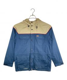 CarHartt（カーハート）の古着「MILL JACKET」｜ネイビー×ベージュ