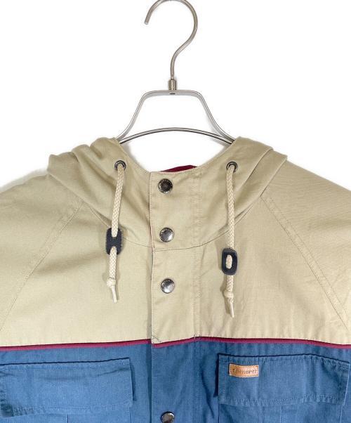 CarHartt（カーハート）CarHartt (カーハート) MILL JACKET ネイビー×ベージュ サイズ:Mの古着・服飾アイテム