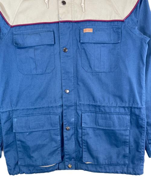 CarHartt（カーハート）CarHartt (カーハート) MILL JACKET ネイビー×ベージュ サイズ:Mの古着・服飾アイテム
