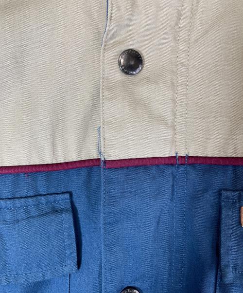 CarHartt（カーハート）CarHartt (カーハート) MILL JACKET ネイビー×ベージュ サイズ:Mの古着・服飾アイテム