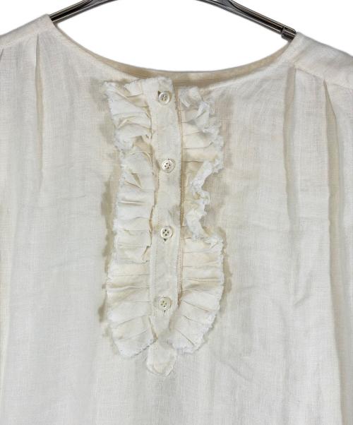 LOISIR（ロワズィール）LOISIR (ロワズィール) 半袖ワンピース ベージュ サイズ:SIZE 38（M）の古着・服飾アイテム