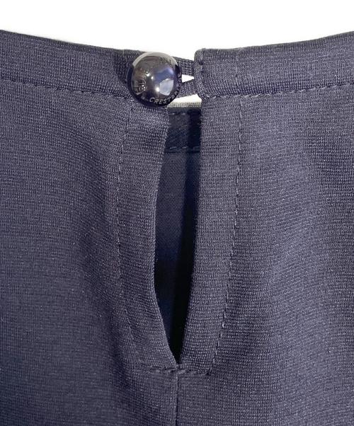 BLUE LABEL CRESTBRIDGE（ブルーレーベルクレストブリッジ）BLUE LABEL CRESTBRIDGE (ブルーレーベルクレストブリッジ) 半袖ワンピース グレー×ネイビー サイズ:Sの古着・服飾アイテム