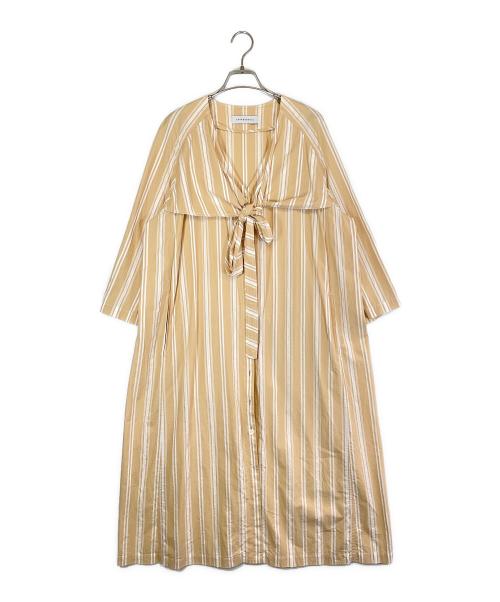SAYAKA DAVIS（サヤカ デイヴィス）SAYAKA DAVIS (サヤカ デイヴィス) 長袖ワンピース ベージュ サイズ:SIZE 2の古着・服飾アイテム
