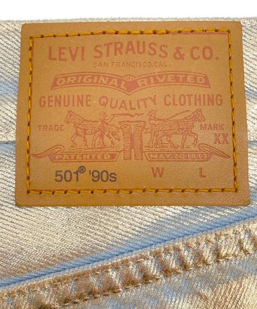 LEVI'S（リーバイス）LEVI'S (リーバイス) デニムパンツ ゴールド サイズ:SIZE 63.5cm (W25) 未使用品の古着・服飾アイテム