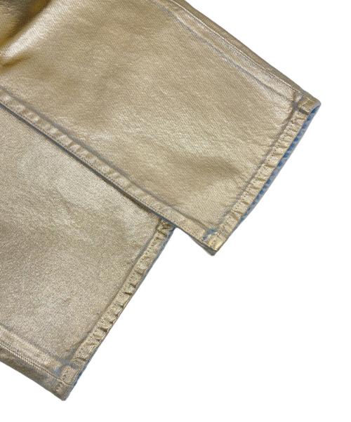 LEVI'S（リーバイス）LEVI'S (リーバイス) デニムパンツ ゴールド サイズ:SIZE 63.5cm (W25) 未使用品の古着・服飾アイテム