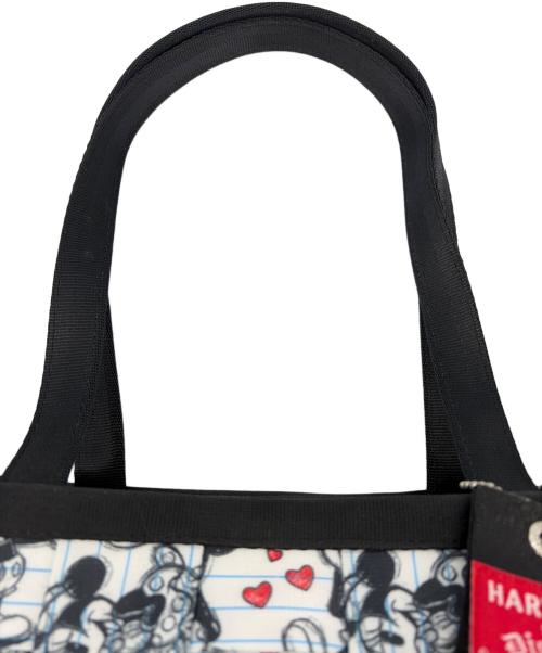 DISNEY（ディズニー）DISNEY (ディズニー) HARVEYS (ハーヴィーズ) バッグ ブラック×ホワイトの古着・服飾アイテム