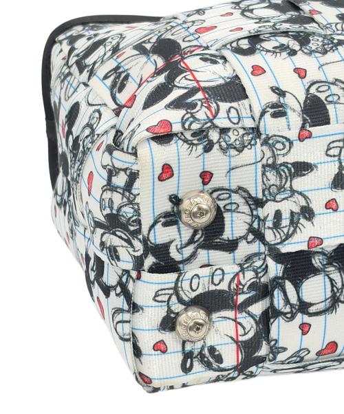 DISNEY（ディズニー）DISNEY (ディズニー) HARVEYS (ハーヴィーズ) バッグ ブラック×ホワイトの古着・服飾アイテム