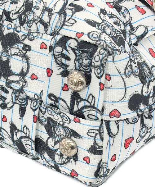 DISNEY（ディズニー）DISNEY (ディズニー) HARVEYS (ハーヴィーズ) バッグ ブラック×ホワイトの古着・服飾アイテム
