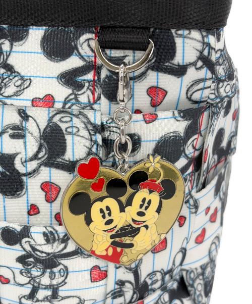 DISNEY（ディズニー）DISNEY (ディズニー) HARVEYS (ハーヴィーズ) バッグ ブラック×ホワイトの古着・服飾アイテム