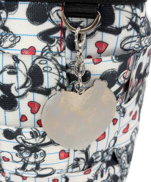 DISNEY（ディズニー）DISNEY (ディズニー) HARVEYS (ハーヴィーズ) バッグ ブラック×ホワイトの古着・服飾アイテム