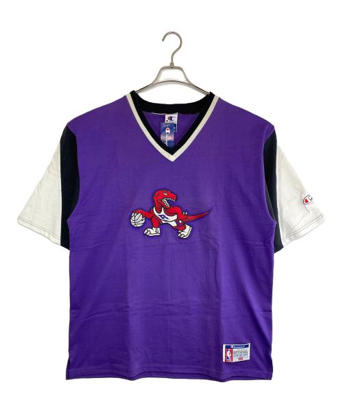 Champion（チャンピオン）Champion (チャンピオン) Tシャツ パープル サイズ:Lの古着・服飾アイテム