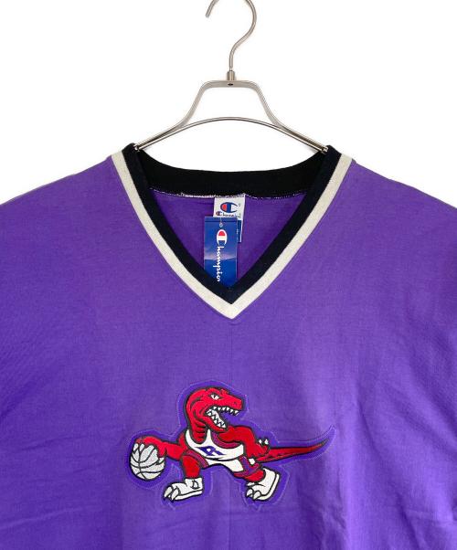 Champion（チャンピオン）Champion (チャンピオン) Tシャツ パープル サイズ:Lの古着・服飾アイテム