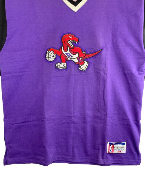 Champion（チャンピオン）Champion (チャンピオン) Tシャツ パープル サイズ:Lの古着・服飾アイテム