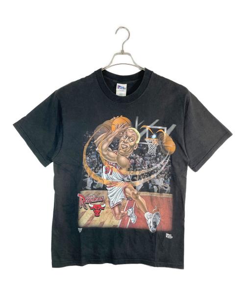 PROPLAYER（プロプレイヤー）PROPLAYER (プロプレイヤー) プリントTシャツ ブラック サイズ:Lの古着・服飾アイテム
