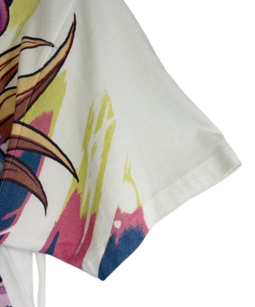 COSPA（コスパ）COSPA (コスパ) プリントTシャツ ホワイト サイズ:SIZE XLの古着・服飾アイテム