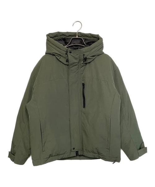 Sonny Label（サニーレーベル）Sonny Label (サニーレーベル) フーディーダウンジャケット オリーブ サイズ:Freeの古着・服飾アイテム