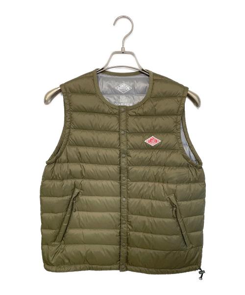 DANTON（ダントン）DANTON (ダントン) ダウンベスト オリーブ サイズ:36の古着・服飾アイテム