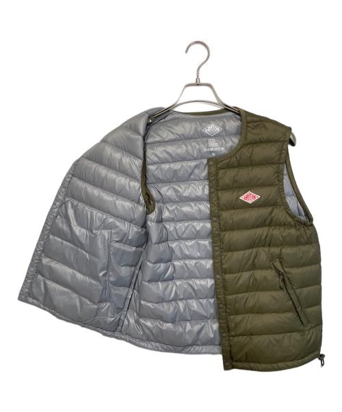 DANTON（ダントン）DANTON (ダントン) ダウンベスト オリーブ サイズ:36の古着・服飾アイテム