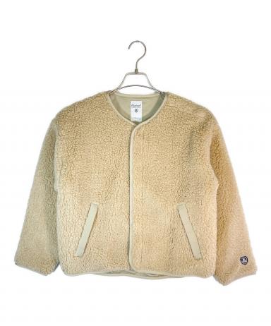 中古・古着通販】ORCIVAL (オーシバル) ノーカラーウールボア