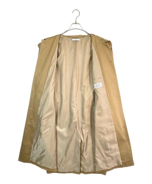 OHOTORO（オオトロ）OHOTORO (オオトロ) ステンカラーコート ベージュ サイズ:表記無しの古着・服飾アイテム