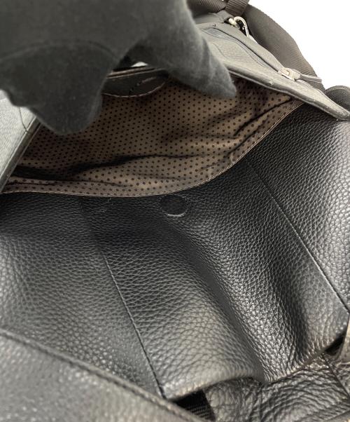 MOLESKINE（モレスキン）MOLESKINE (モレスキン) レザーリュック ブラックの古着・服飾アイテム