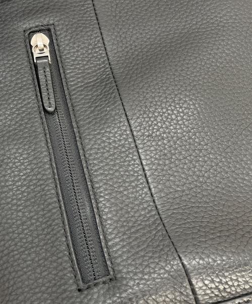 MOLESKINE（モレスキン）MOLESKINE (モレスキン) レザーリュック ブラックの古着・服飾アイテム