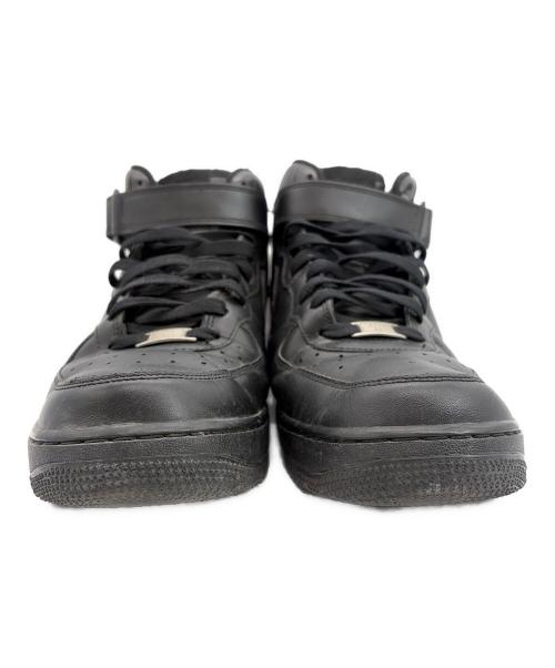 NIKE（ナイキ）NIKE (ナイキ) ハイカットスニーカー/Air Force 1 Mid '07/エアー・フォース・ワン・ミッド・ゼロナナ ブラック サイズ:SIZE 29cmの古着・服飾アイテム