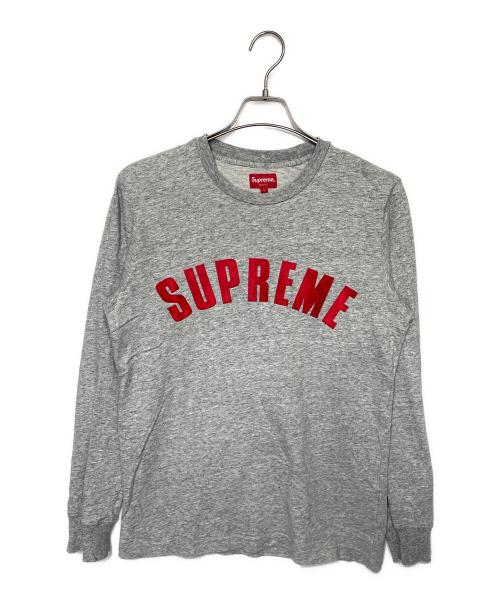SUPREME（シュプリーム）Supreme (シュプリーム) 長袖カットソー グレー サイズ:Sの古着・服飾アイテム