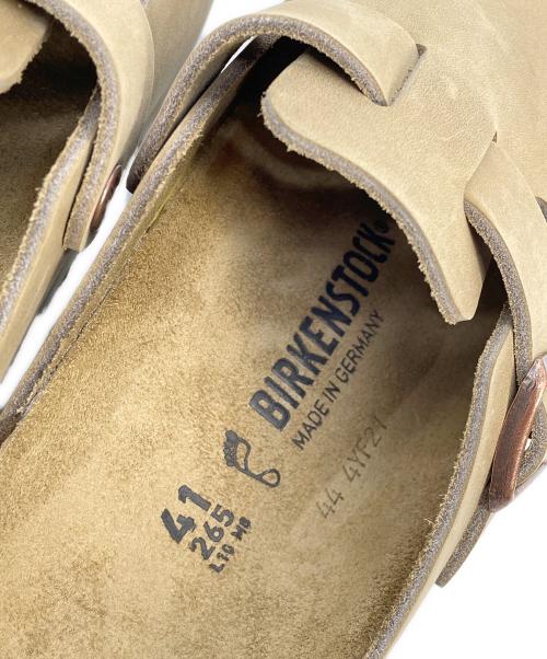 BIRKENSTOCK（ビルケンシュトック）BIRKENSTOCK (ビルケンシュトック) ボストン サンダル カーキ サイズ:26.5cmの古着・服飾アイテム