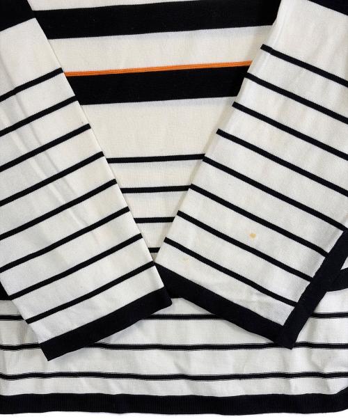 DES PRES（デ プレ）DES PRES (デ プレ) 薄手ニット ベージュ×ブラック サイズ:SIZE Freeの古着・服飾アイテム