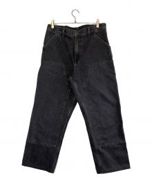 CarHartt（カーハート）の古着「ダブルニーペインターパンツ」｜ブラック