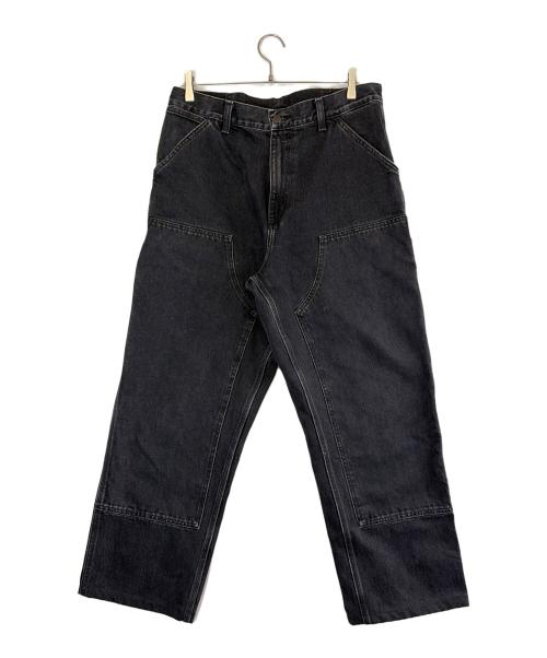 CarHartt（カーハート）CarHartt (カーハート) ダブルニーペインターパンツ ブラック サイズ:SIZE W32×L32の古着・服飾アイテム