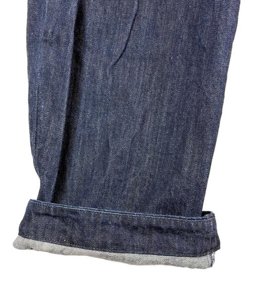 YUNI（ユニ）yuni (ユニ) ワイドデニムパンツ インディゴ サイズ:SIZE Mの古着・服飾アイテム