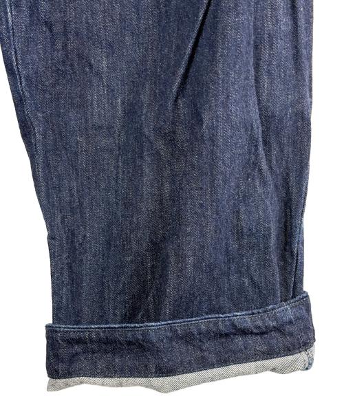 YUNI（ユニ）yuni (ユニ) ワイドデニムパンツ インディゴ サイズ:SIZE Mの古着・服飾アイテム
