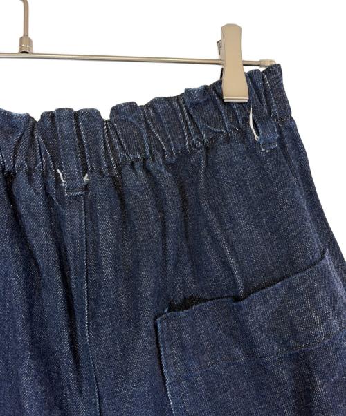 YUNI（ユニ）yuni (ユニ) ワイドデニムパンツ インディゴ サイズ:SIZE Mの古着・服飾アイテム