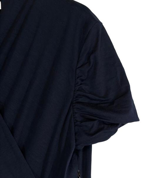MaxMara（マックスマーラ）MaxMara (マックスマーラ) 半袖ワンピース ネイビー サイズ:SIZE 40（M)の古着・服飾アイテム