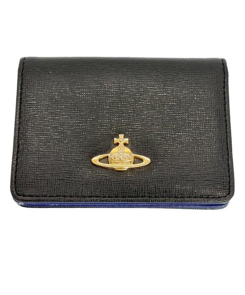 Vivienne Westwood（ヴィヴィアンウエストウッド）Vivienne Westwood (ヴィヴィアンウエストウッド) カードケース ブラックの古着・服飾アイテム