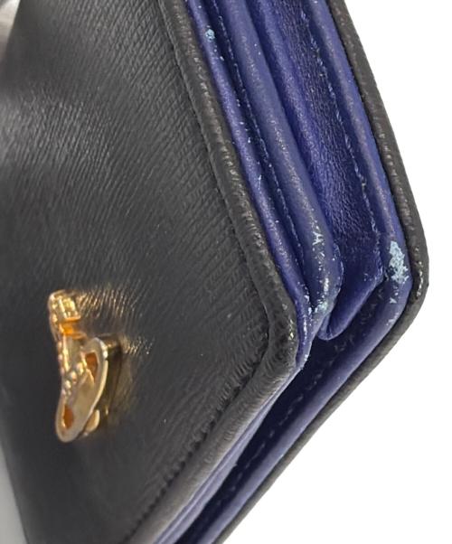 Vivienne Westwood（ヴィヴィアンウエストウッド）Vivienne Westwood (ヴィヴィアンウエストウッド) カードケース ブラックの古着・服飾アイテム