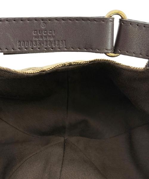 GUCCI（グッチ）GUCCI (グッチ) ベースボールキャップ ベージュの古着・服飾アイテム