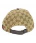 中古・古着 GUCCI (グッチ) ベースボールキャップ ベージュ：18000円