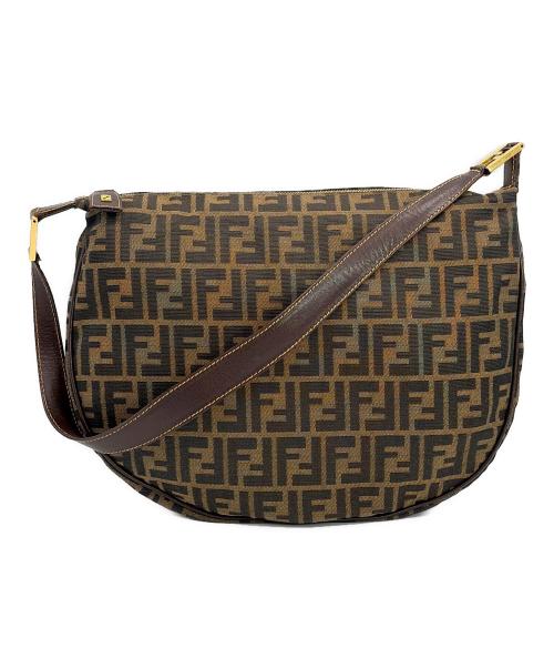 FENDI（フェンディ）FENDI (フェンディ) ショルダーバッグ/ズッカ ブラウンの古着・服飾アイテム