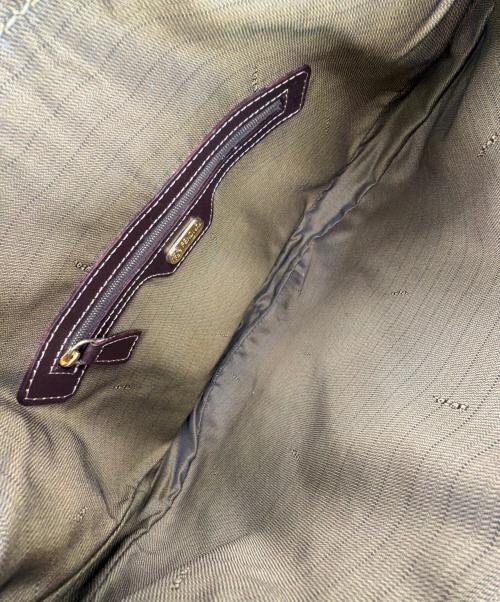 FENDI（フェンディ）FENDI (フェンディ) ショルダーバッグ/ズッカ ブラウンの古着・服飾アイテム