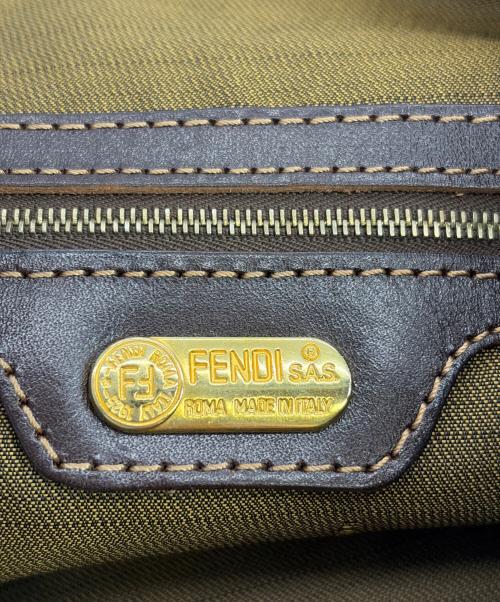 FENDI（フェンディ）FENDI (フェンディ) ショルダーバッグ/ズッカ ブラウンの古着・服飾アイテム