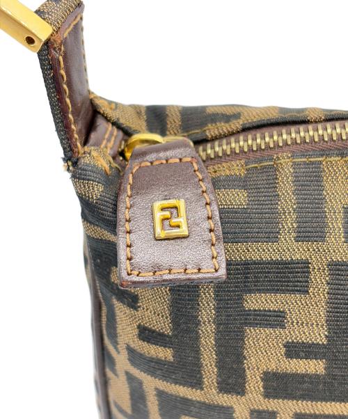 FENDI（フェンディ）FENDI (フェンディ) ショルダーバッグ/ズッカ ブラウンの古着・服飾アイテム